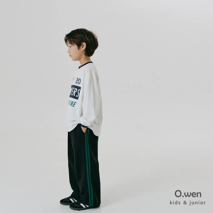 O Wen - Korean Children Fashion - #magicofchildhood - Two-Line Tape Pants - 7