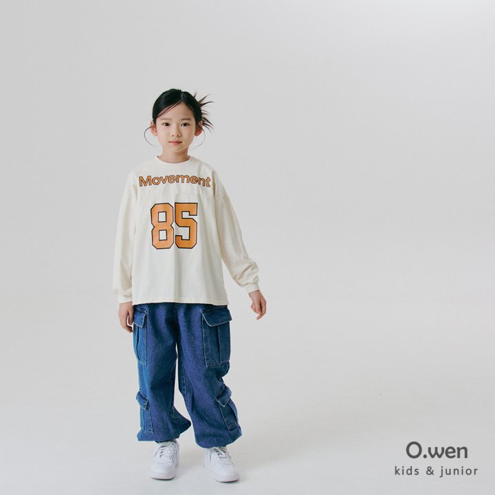 O Wen - Korean Children Fashion - #magicofchildhood - Double Pocket Denim Pants - 10