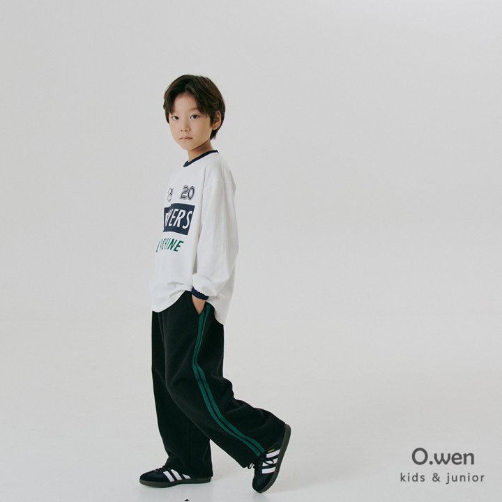 O Wen - Korean Children Fashion - #minifashionista - Two-Line Tape Pants - 8