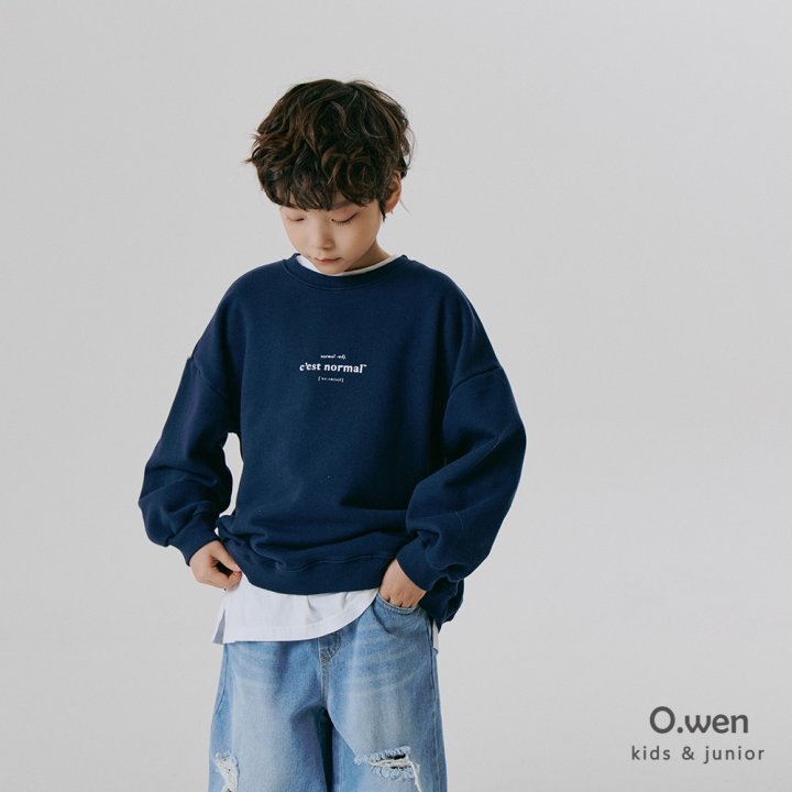 O Wen - Korean Children Fashion - #minifashionista - Normal Ribbed Raglan Sweatshirts - 5