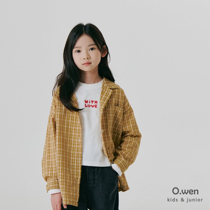 O Wen - Korean Children Fashion - #minifashionista - Check Vintage Shirt - 9