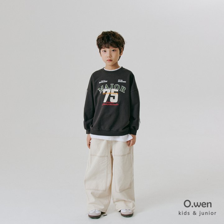 O Wen - Korean Children Fashion - #prettylittlegirls - Major Tape Sweatshirts - 5
