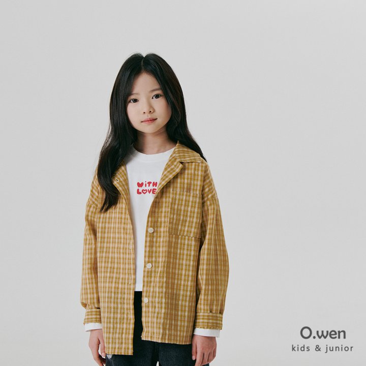O Wen - Korean Children Fashion - #prettylittlegirls - Check Vintage Shirt - 10