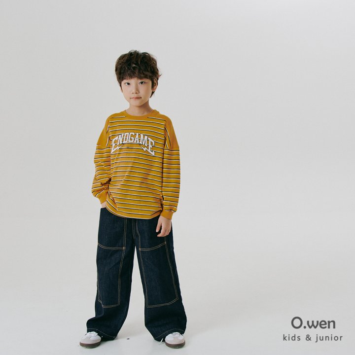O Wen - Korean Children Fashion - #prettylittlegirls - And Game Stripe Tee - 11