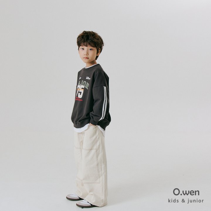 O Wen - Korean Children Fashion - #stylishchildhood - Major Tape Sweatshirts - 8