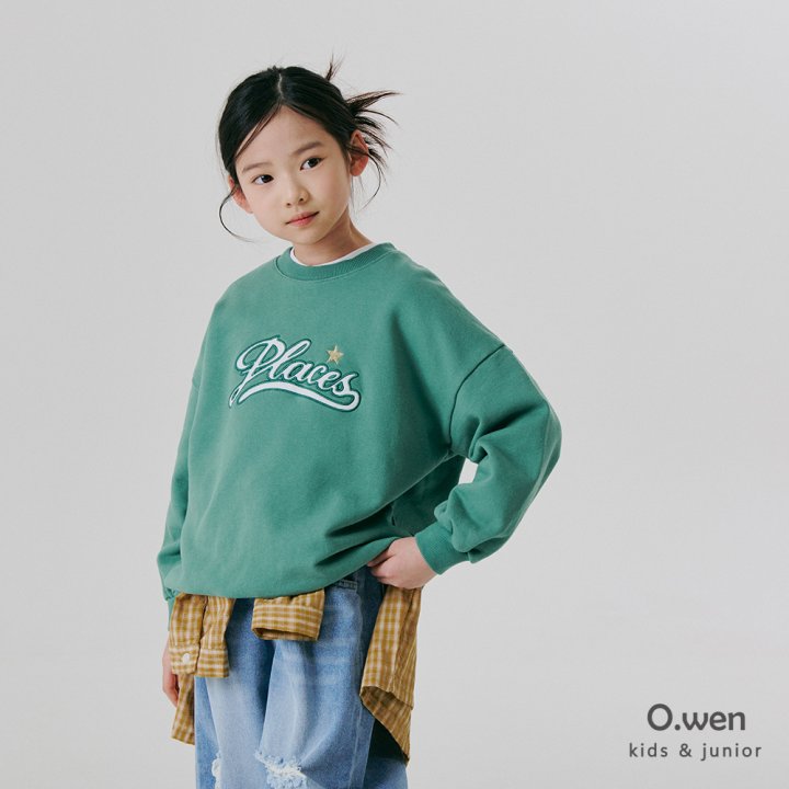 O Wen - Korean Children Fashion - #stylishchildhood - Place Sweatshirts