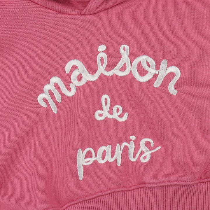 O Wen - Korean Children Fashion - #stylishchildhood - Maison Crop Hoody - 8