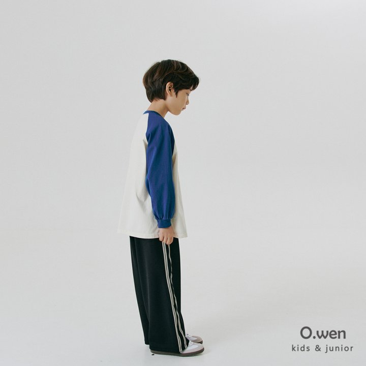 O Wen - Korean Children Fashion - #toddlerclothing - Taped Jersey Pants - 4