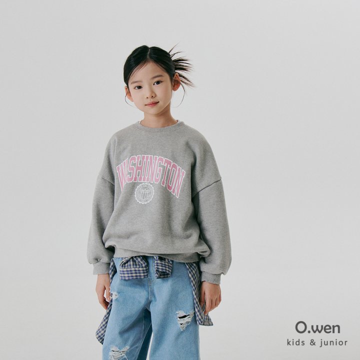 O Wen - Korean Children Fashion - #stylishchildhood - Washington Sweatshirts - 3