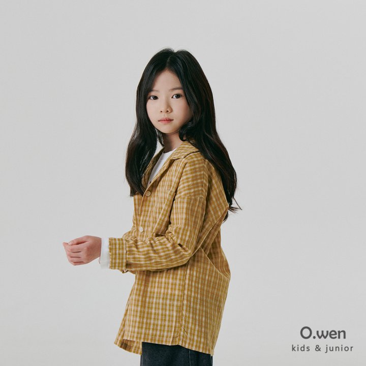 O Wen - Korean Children Fashion - #todddlerfashion - Check Vintage Shirt - 11