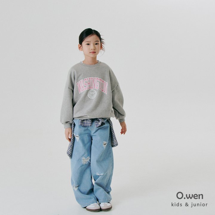 O Wen - Korean Children Fashion - #todddlerfashion - Washington Sweatshirts