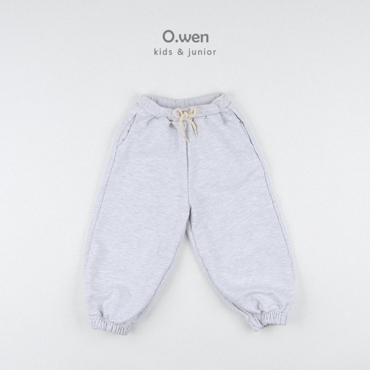 O Wen - Korean Women Fashion - #momslook - Sanforize Jogger Pants Adult - 3