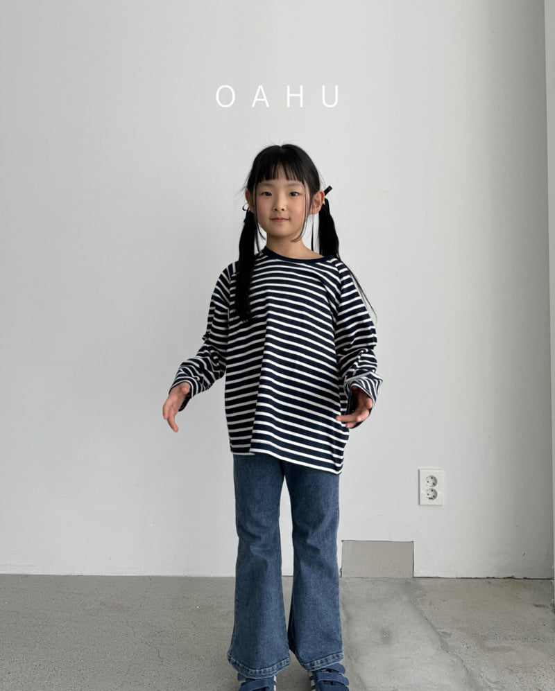 O'Ahu - Korean Children Fashion - #Kfashion4kids - Classic Stripe Tee - 8