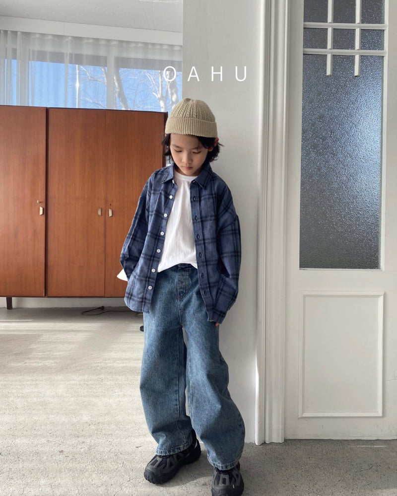 O'Ahu - Korean Children Fashion - #childofig - Crew Check Shirt - 7