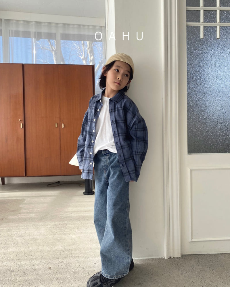O'Ahu - Korean Children Fashion - #childofig - Crew Check Shirt - 8