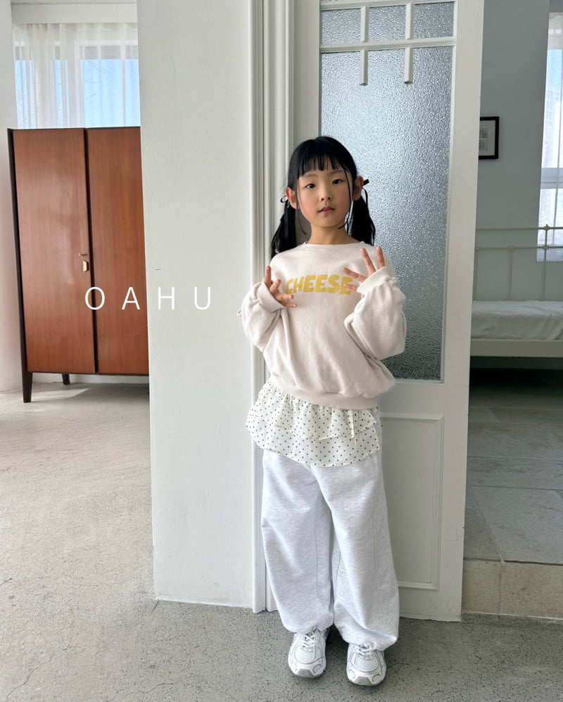 O'Ahu - Korean Children Fashion - #childofig - Cheese Sweatshirts - 5