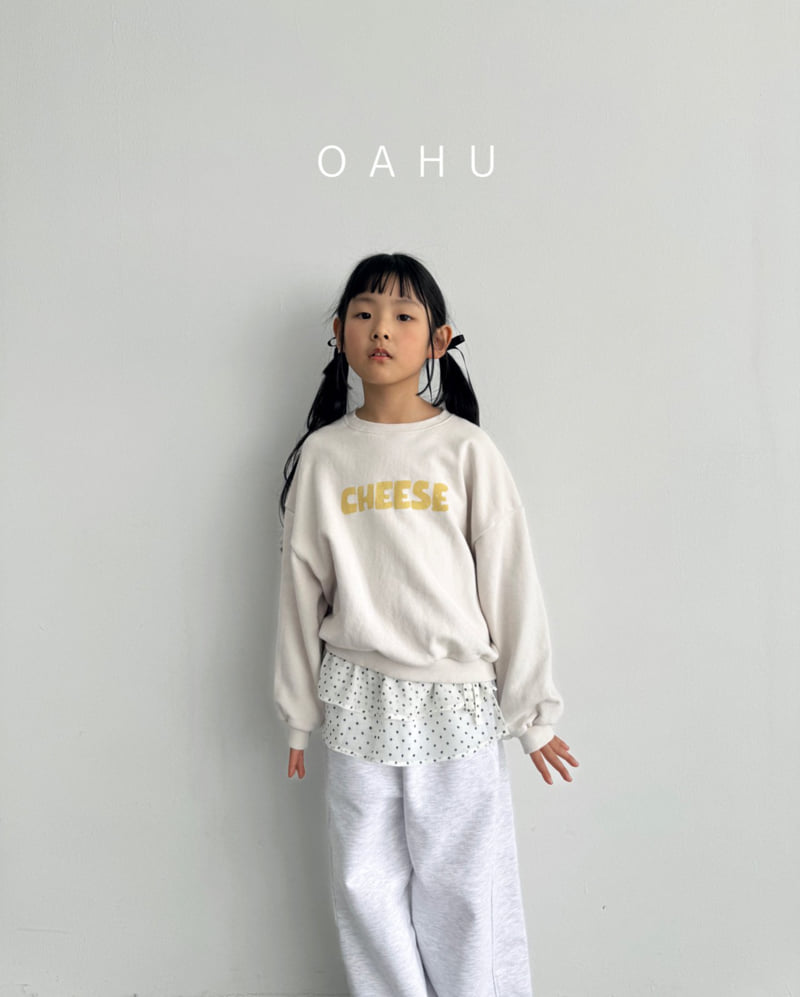 O'Ahu - Korean Children Fashion - #childofig - Cheese Sweatshirts - 6