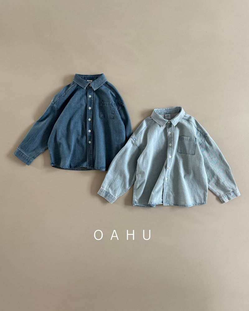 O'Ahu - Korean Children Fashion - #childofig - Tabi Denim Shirt