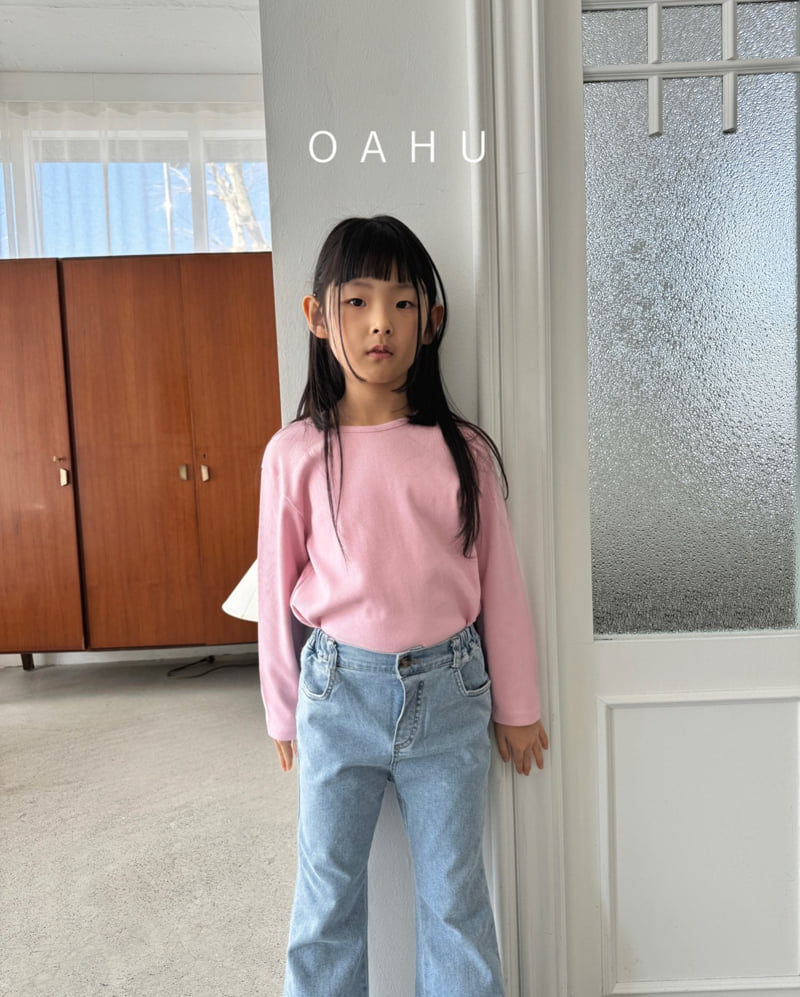O'Ahu - Korean Children Fashion - #childofig - Vivi Bootcut Denim Pants - 10
