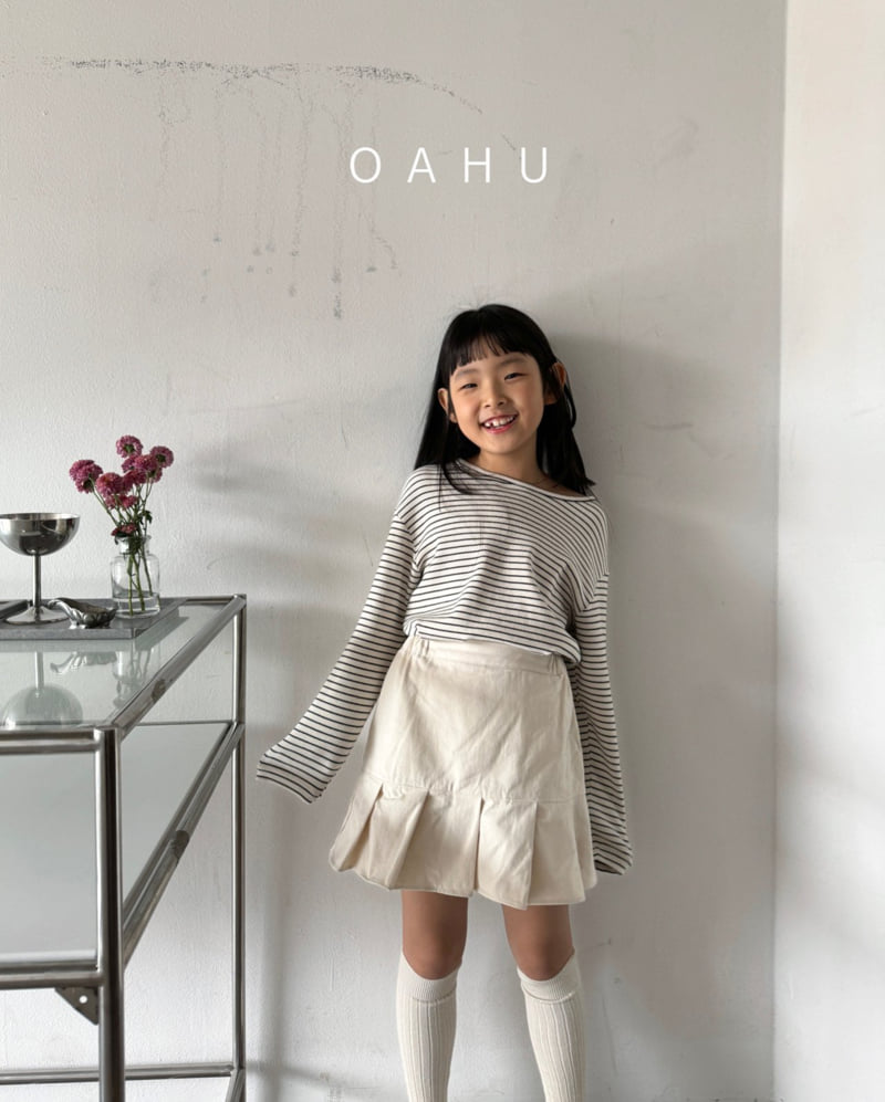 O'Ahu - Korean Children Fashion - #childrensboutique - Berry Rib Tee - 2