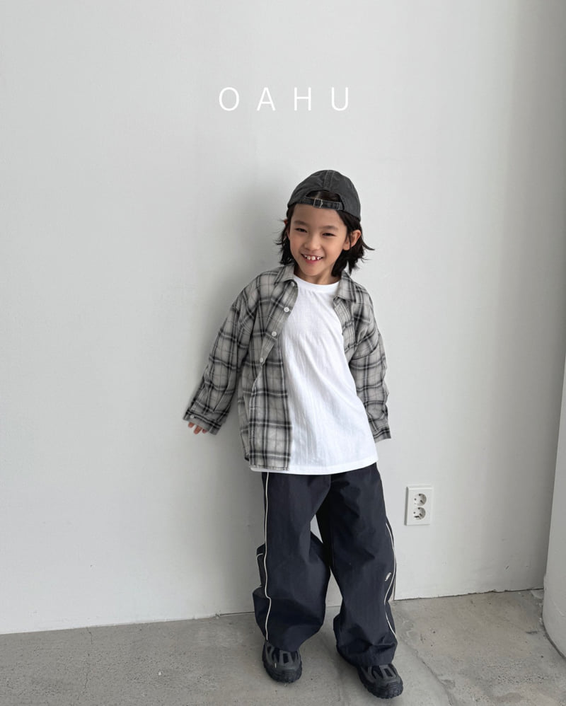 O'Ahu - Korean Children Fashion - #childrensboutique - Crew Check Shirt - 9