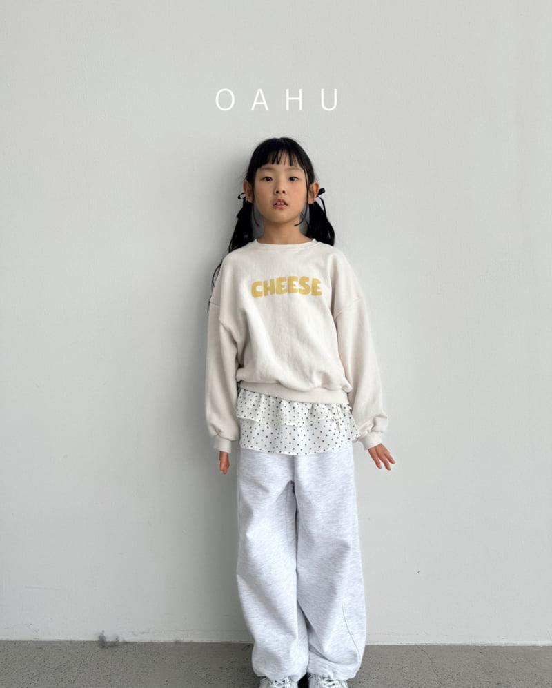 O'Ahu - Korean Children Fashion - #childrensboutique - Cheese Sweatshirts - 7