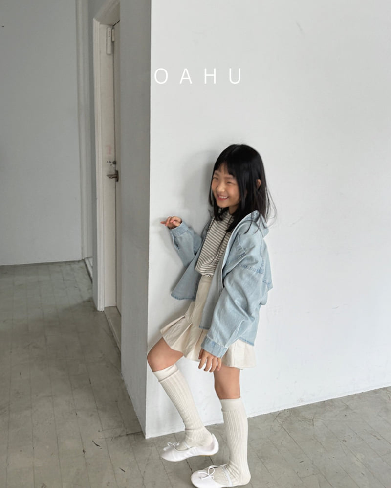 O'Ahu - Korean Children Fashion - #childrensboutique - Tabi Denim Shirt - 3