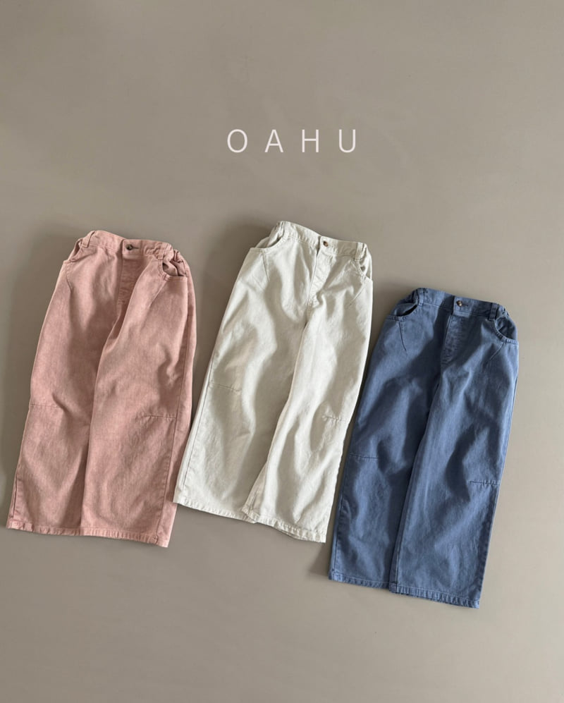 O'Ahu - Korean Children Fashion - #childrensboutique - Fleece Dyeing Pants