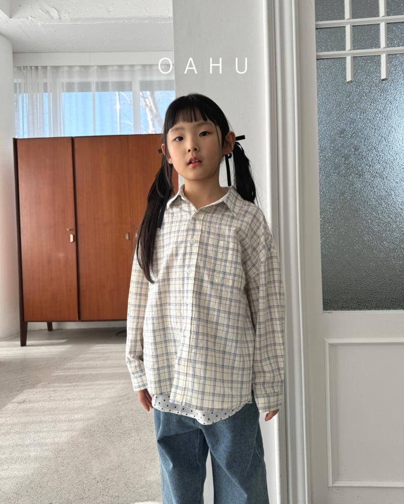 O'Ahu - Korean Children Fashion - #designkidswear - Day Check Shirt - 7