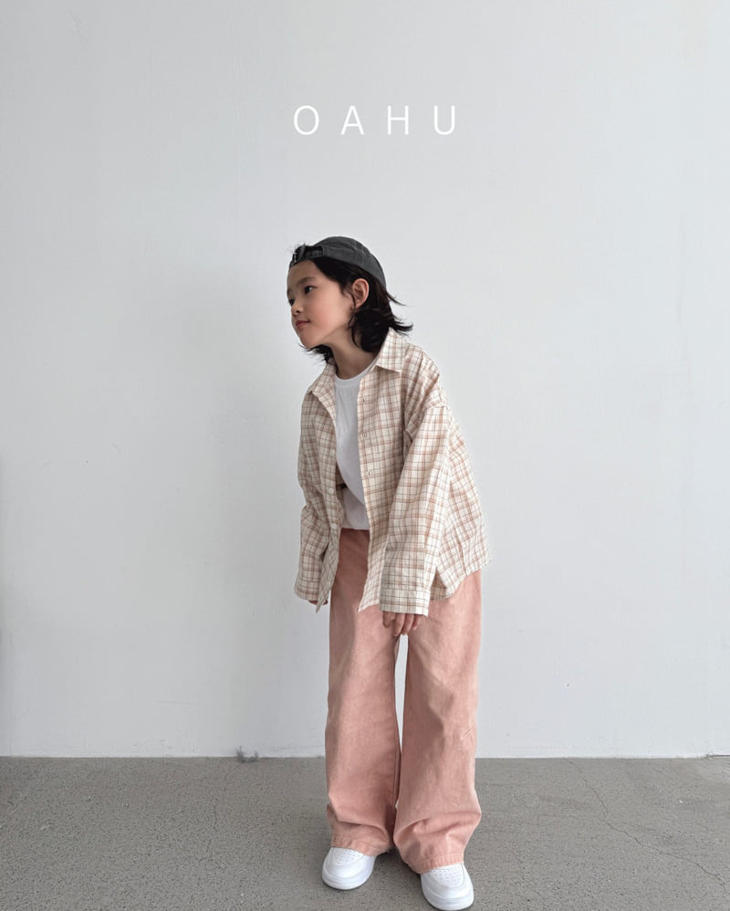 O'Ahu - Korean Children Fashion - #designkidswear - Fleece Dyeing Pants - 2