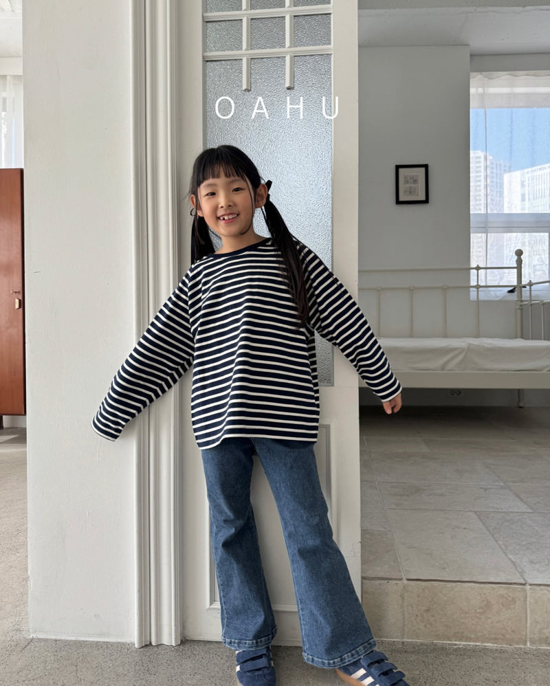O'Ahu - Korean Children Fashion - #designkidswear - Vivi Bootcut Denim Pants - 12