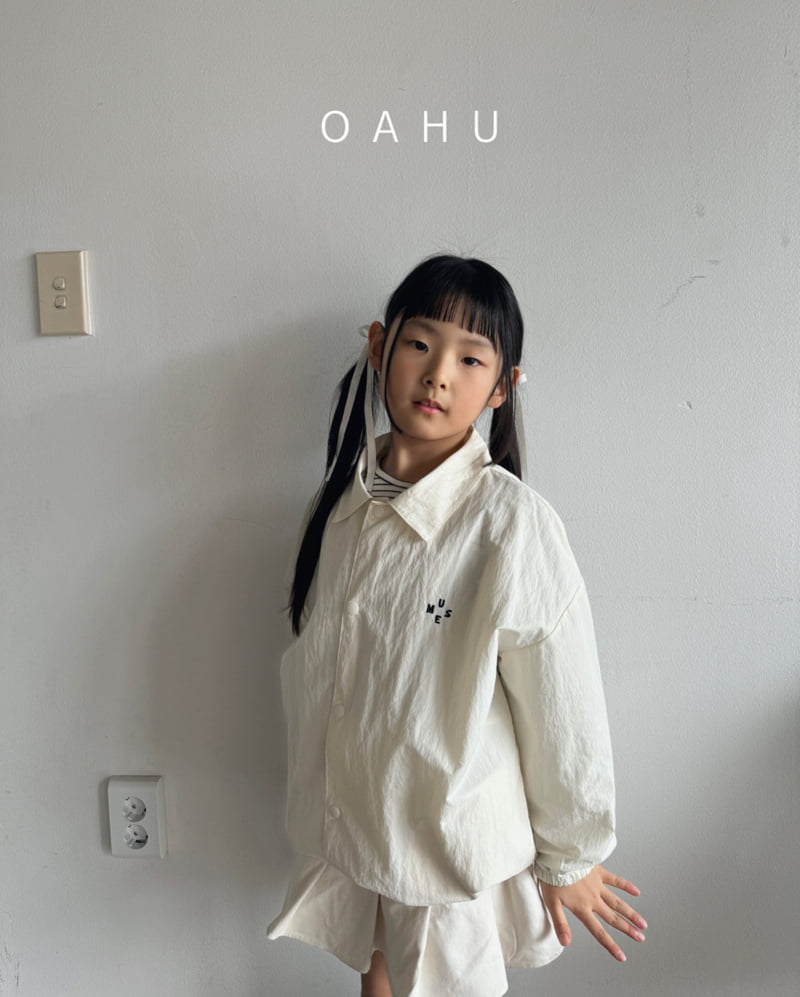 O'Ahu - Korean Children Fashion - #designkidswear - Muse Coach Jacket (junior) - 8