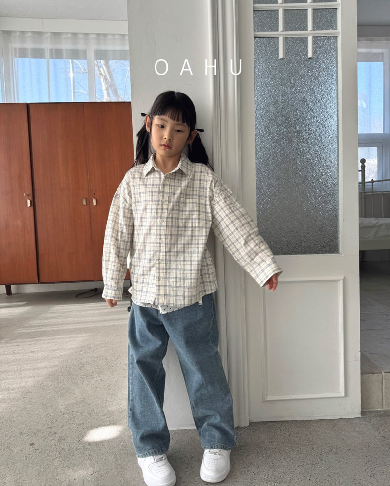 O'Ahu - Korean Children Fashion - #discoveringself - Day Check Shirt - 8