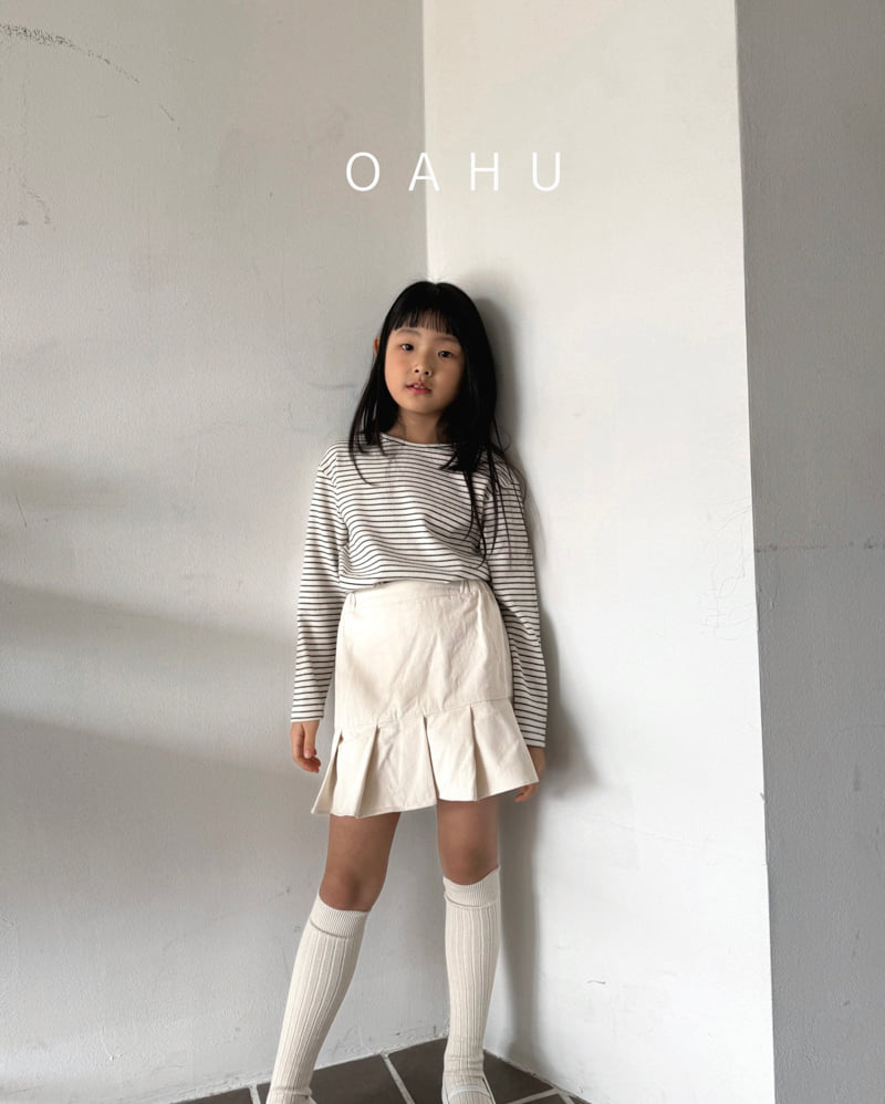 O'Ahu - Korean Children Fashion - #designkidswear - Berry Rib Tee - 4