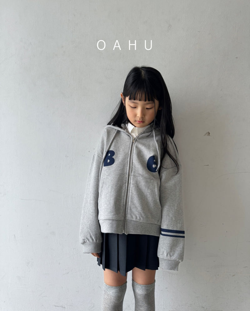 O'Ahu - Korean Children Fashion - #discoveringself - Be Hood Zip-up Jacket - 2