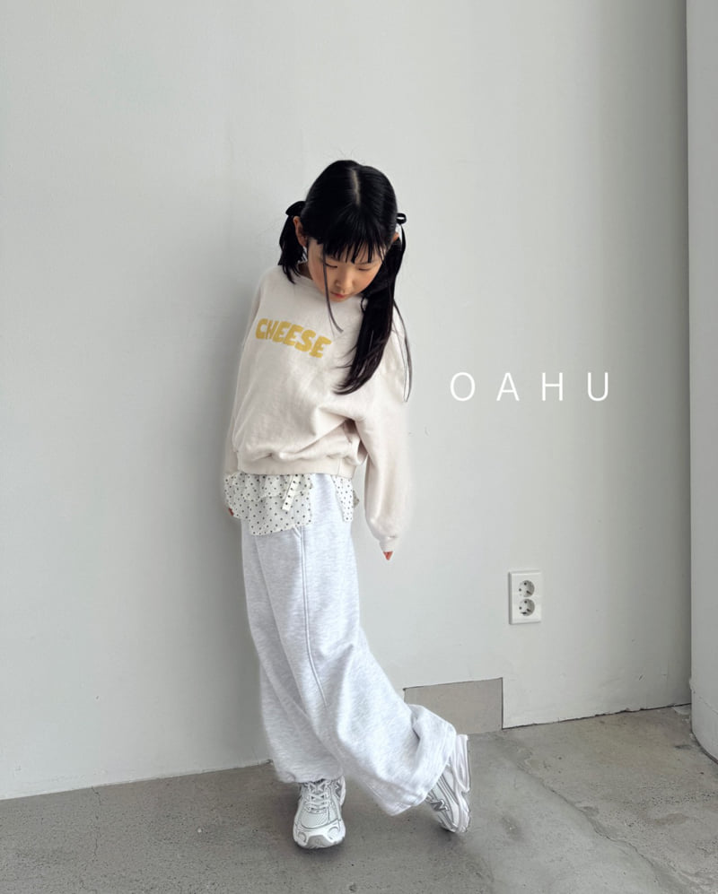 O'Ahu - Korean Children Fashion - #discoveringself - Cheese Sweatshirts - 9