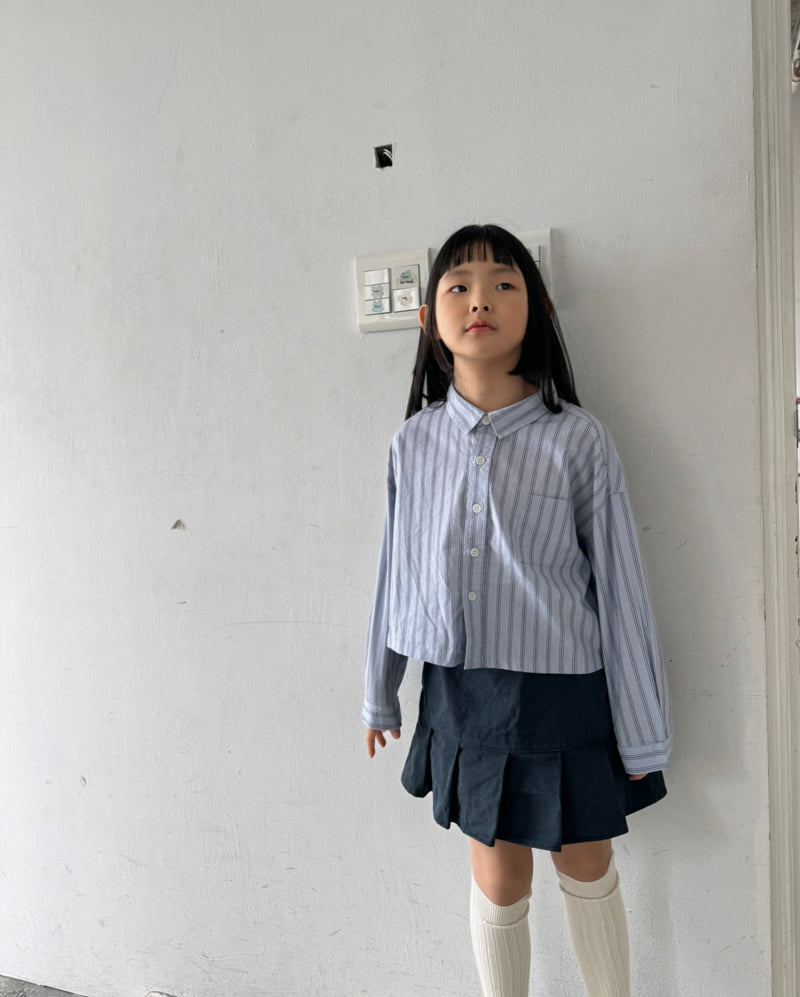 O'Ahu - Korean Children Fashion - #discoveringself - Little Crop Shirt - 11