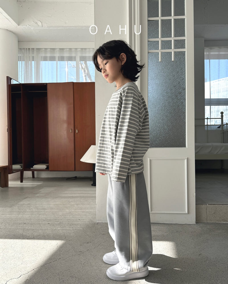 O'Ahu - Korean Children Fashion - #discoveringself - Classic Stripe Tee - 4