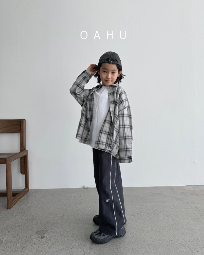 O'Ahu - Korean Children Fashion - #fashionkids - Crew Check Shirt - 12