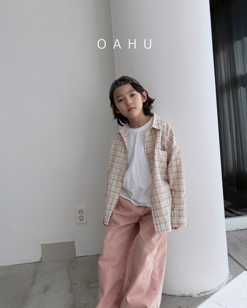 O'Ahu - Korean Children Fashion - #discoveringself - Fleece Dyeing Pants - 4