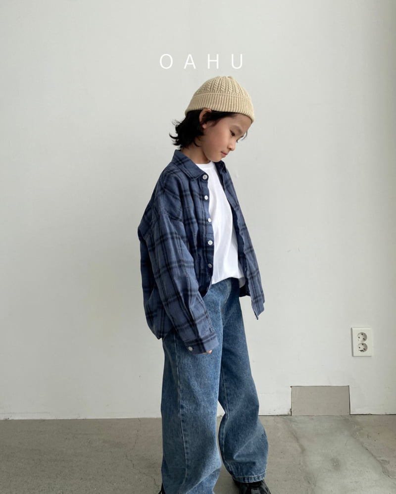 O'Ahu - Korean Children Fashion - #kidsshorts - Gogo Wide Denim Pants - 6