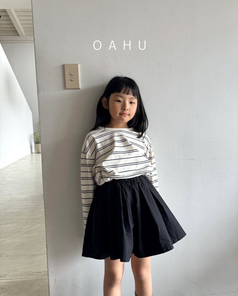 O'Ahu - Korean Children Fashion - #fashionkids - Tutu Stripe Tee - 4