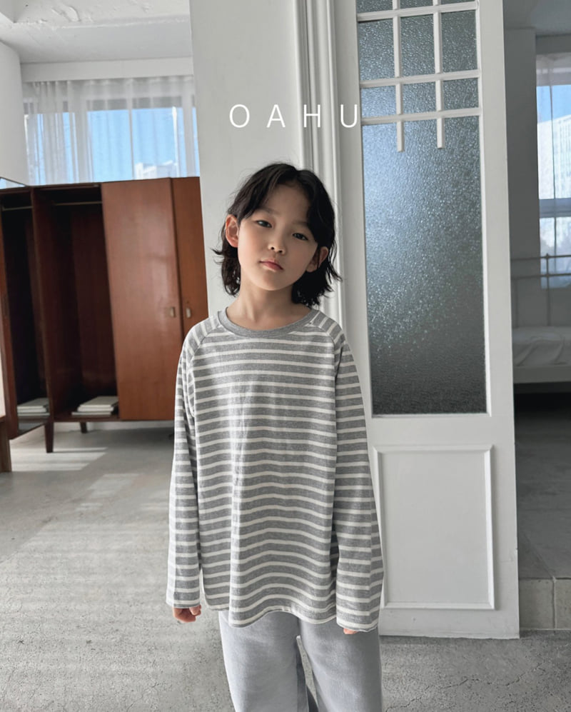 O'Ahu - Korean Children Fashion - #kidsstore - Classic Stripe Tee - 6