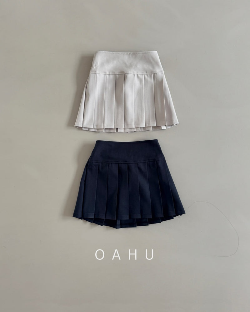 O'Ahu - Korean Children Fashion - #kidsstore - School Pleated Skirt