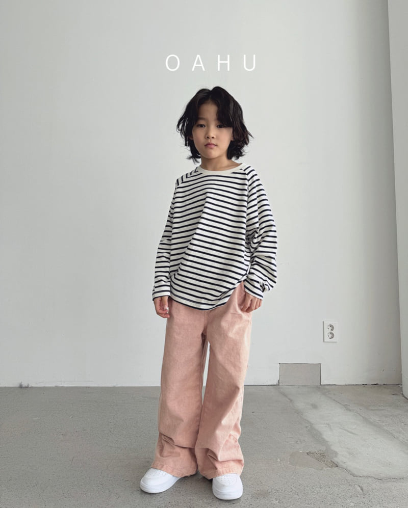 O'Ahu - Korean Children Fashion - #kidsstore - Fleece Dyeing Pants - 6