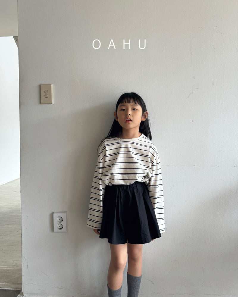 O'Ahu - Korean Children Fashion - #kidzfashiontrend - Tutu Stripe Tee - 6