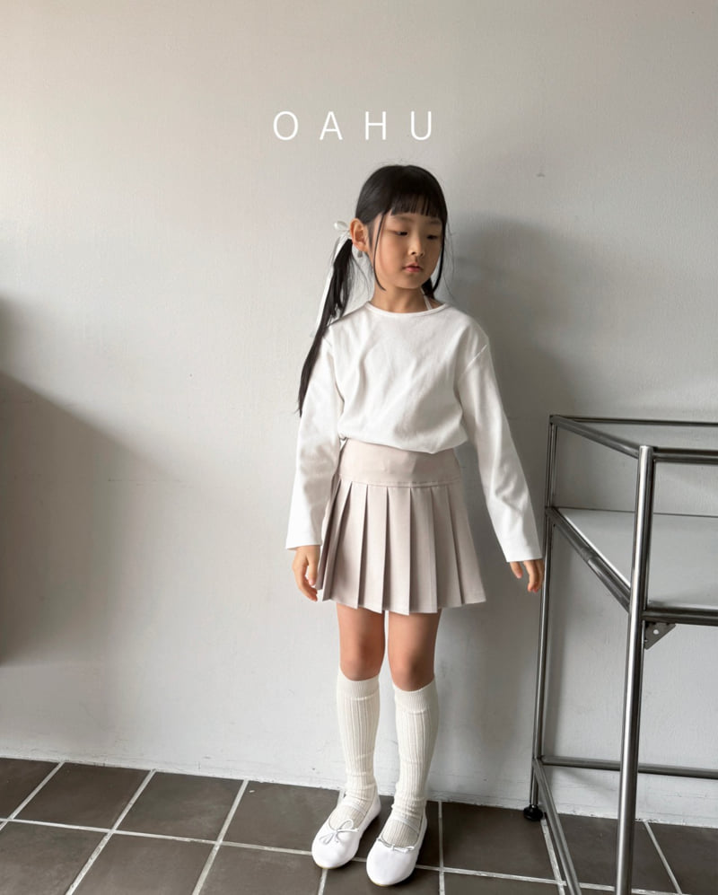 O'Ahu - Korean Children Fashion - #littlefashionista - Berry Rib Tee - 10