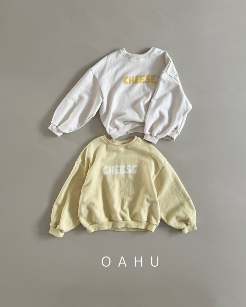 O'Ahu - Korean Children Fashion - #littlefashionista - Cheese Sweatshirts