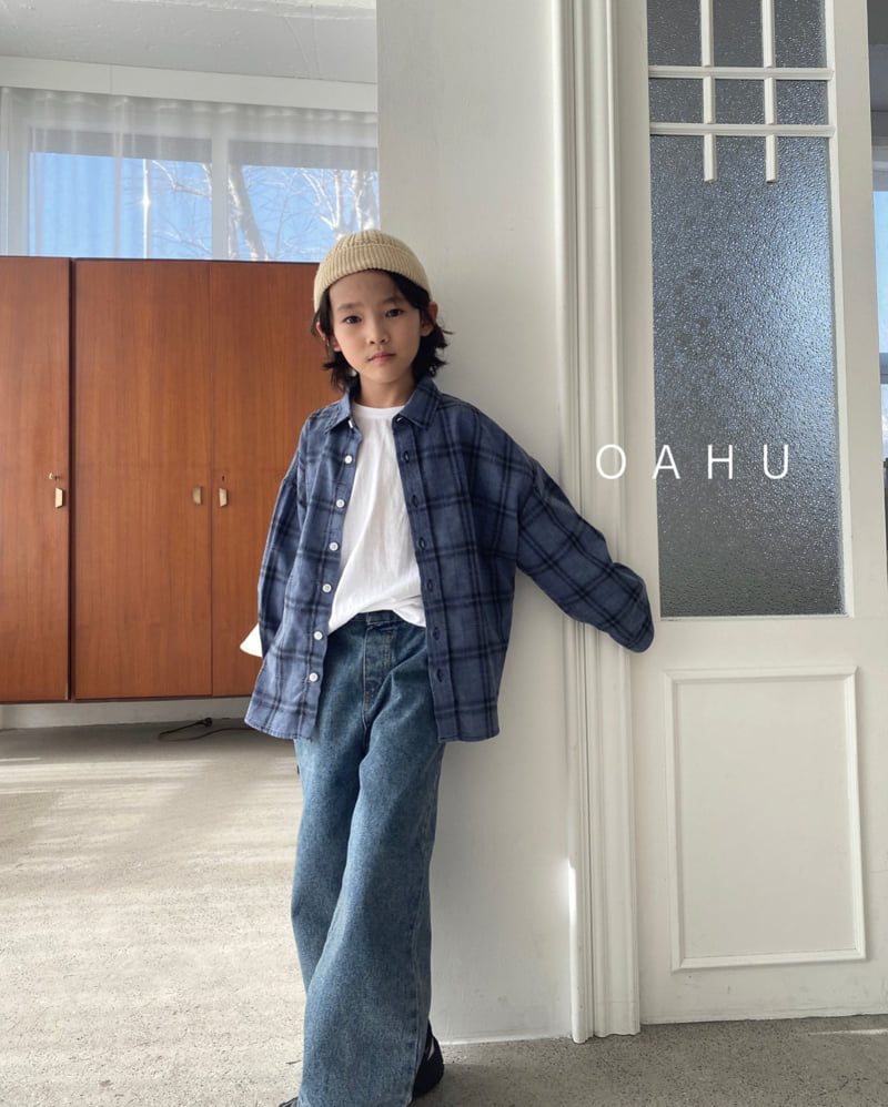 O'Ahu - Korean Children Fashion - #littlefashionista - Gogo Wide Denim Pants - 10
