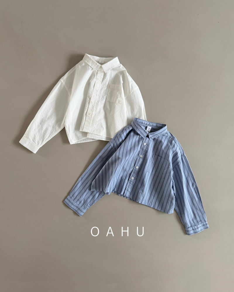 O'Ahu - Korean Children Fashion - #littlefashionista - Little Crop Shirt
